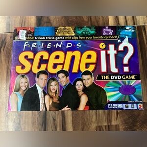 Scene It? FRIENDS Edition DVD HD Video Trivia Game **Complete** Excellent